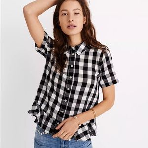 Madewell Gingham Button-Down Shirt